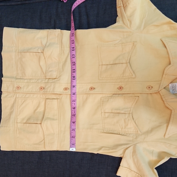 Vintage 60's 70's Short Sleeve And Skirt Safari Fashion Matching Set Sz11/12 - Picture 8 of 16